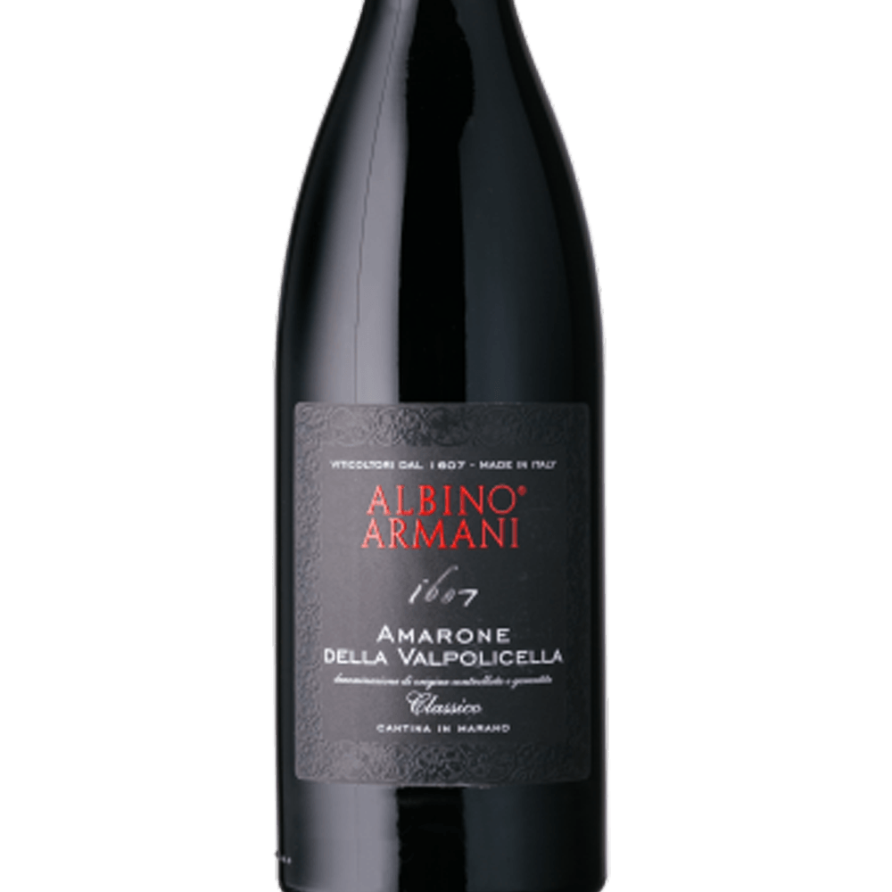 Vinho Albino Armani Amarone Della Valpilicella DOC 750 ML - Ingá Vinhos  Finos