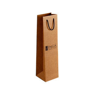 Sacola de Presente - Papel Kraft Marrom