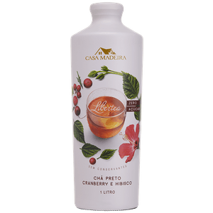 Chá Preto com Cranberry e Hibisco 500 ml | Casa Madeira