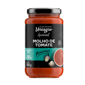 Molho de Tomate Marinara Uniagro Selecionados Gourmet 350 g